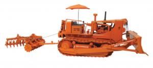 FIGE400125 - Bull ALLIS CHALMERS HD21 avec Ombrelle et Herse à Disques