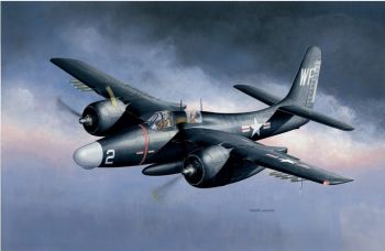 ITA2660 - Avion F 7F3N Tigercat à assembler avec peinture