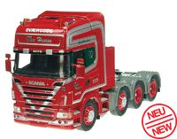 NZG717/02 - Tracteur Solo SCANIA R 4 Essieux " Finn Hansen"