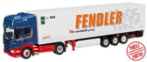 NZG7141/01 - SCANIA R avec Semi-frigo FENDLER