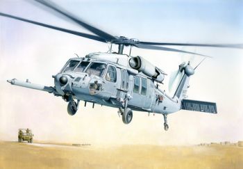 ITA2666 - Hélicoptère MH-60K Blackhawk SOA à assembler avec peinture