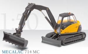 CON2919 - Pelle sur Chenilles MECALAC 714 MC avec Accessoires