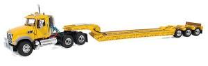 FIGE503142 - Camion MACK 6x4 avec porte engins 3 Essieux