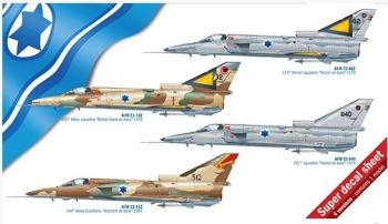 ITA2688 - Avion de chasse Kfir C1/C2 à assembler et à peindre
