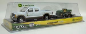 ERT35493 - Pick-up FORD aux couleurs JOHN DEERE avec Remorque et GATOR