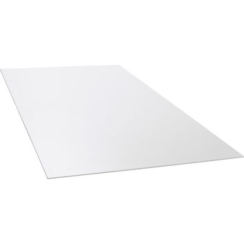 Plaque 32x19,4cm styrène blanc 0,5mm