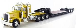 NOR55207-S - Camion PETERBILT 389 4 Essieux avec Porte-engins 3 Essieux