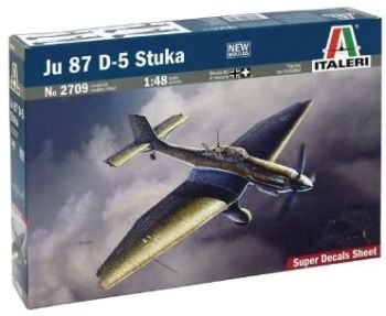 ITA2709 - Avion bombardier JU 87 D-5 Stuka à assembler et à peindre