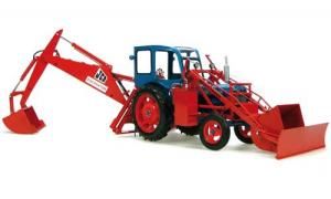 UH2711 - FORDSON Major avec Pelle et Chargeur JCB