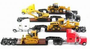 NOR55409 - Lot 4 Camions PETERBILT 389 avec Porte-Engins et Engins de Chantiers