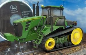 ERT15228A - Tracteur JOHN DEERE 9630T Version Salie - Edition spéciale " WATERLOO Employee 2008"