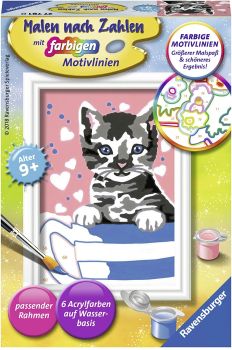 RAV277810 - Numéro d'art – petit chaton – 8.5x12 cm