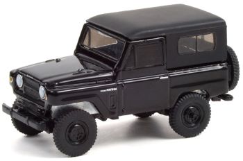 GREEN28070-B - NISSAN Patrol 1970 BLACK BANDIT sous blister