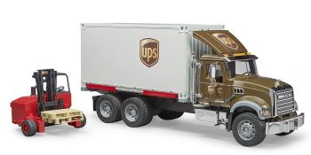 BRU2828 - Camion MACK GRANITE UPS avec transpalette