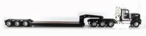 NOR55208-S - Camion KENWORTH W900 avec Porte-engins 3 Essieux