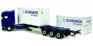 UH5664 - SCANIA R580 4x2 Avec Semi porte-containers "SCHENKER"