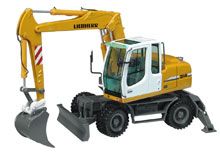 NZG675 - Pelle sur Pneus LIEBHERR A314 Litronic