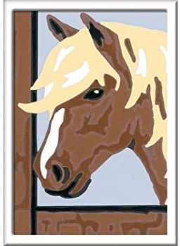 Numéro d'art - Joli poney - 8.5 x 12 cm