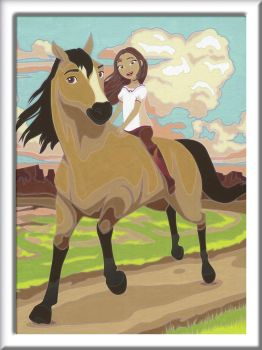 RAV29692 - Numéro d'art - SPIRIT l'étalon - 18 x 24 cm