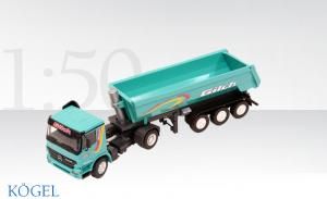 CON40116/04 - MERCEDES Actros avec Semi Benne GILCH