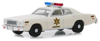 GREEN30110 - PLYMOUTH Fury 1977 Shérif du comté de Hazzard de la série FURY sous blister