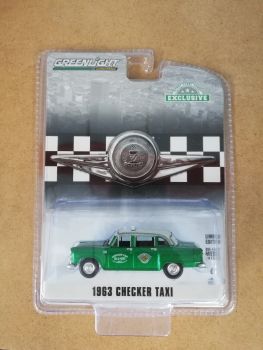 GREEN30207VERT - CHECKER MOTORS MARATHON A11 1963 taxi version verte vendue sous blister