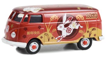 GREEN30437 - VOLKSWAGEN T2 Van Signe chinois Année du lapin 2023 sous blister