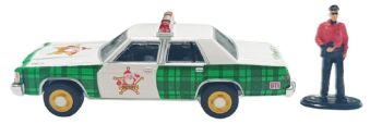 GREEN30564-F - FORD LTD Crown Victoria 1981 avec policier de la série CHRISTMAS COLLECTION 2025 sous blister