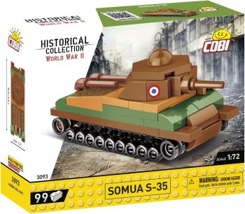 COB3093 - Char SOMUA S-35 - 99 Pièces