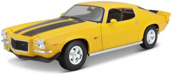 MST31131 - CHEVROLET Camaro Z28 1971 jaunes à bandes noires