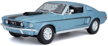 MST31167 - FORD Mustang GT Cobra Jet 1968 Bleu