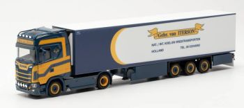 HER314619 - SCANIA CS 20 HD  4x2 avec remorque frigo 3 Essieux GERB. VAN INTERSON