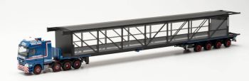 HER314749 - Camion avec remorque extensible 4 Essieux et élément SEELAND TRANSPORTE