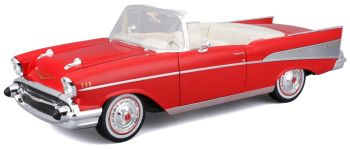 MST31476RD - CHEVROLET Bel Air cabriolet 1957 rouge