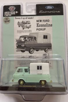 M2M-31500-HS16-DORE - FORD Econoline Truck 1965 vert menthe avec jantes doré sous blister