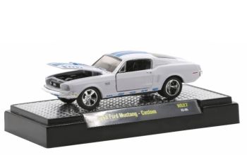 M2M-31500-HS27 - FORD Mustang - Custom 1968 Banc et bleu