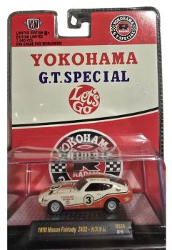 M2M-31500-HS39 - NISSAN Fairlady Z432 #3 1970 YOKOHAMA G.T.Special sous blister