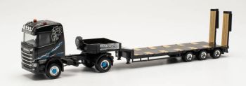 HER315128 - SCANIA CR ND 4X4 avec plateau surbaissé 3 essieux WAGNER MITTELESCHENBACH