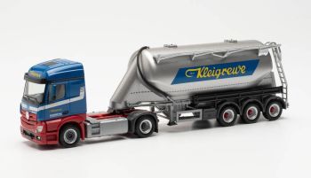 HER316132 - MERCEDES ACTROS STREAMSPACE 4x2 avec remorque citerne 3 essieux KLEIGREWE