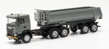 HER316248 - SCANIA CG 17 6x6 avec benne 2 Essieux gris