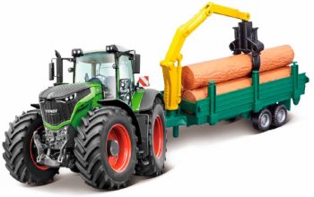 BUR31651 - FENDT 1050 Vario  avec remorque forestière