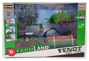 BUR31668FE - FENDT 1050 Vario avec 3 remorques