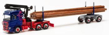 HER316781 - SCANIA CR 20 ND 6x4 transport de bois  STEINBACH