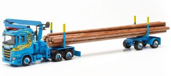 HER317030 - SCANIA CS 20 ND  camion grumier transporteur de bois long Martin Wittwer