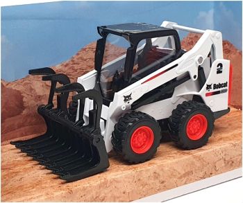 BOBCAT 5590 Skid-Steer avec chargeur grappin – 10cm