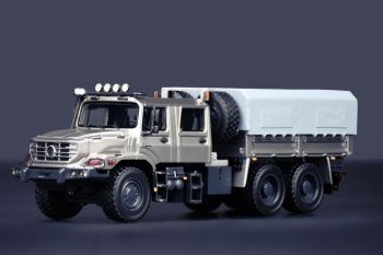 IMC32-0129 - MERCEDES-BENZ Zetros 6x6 double cabine porteur bâché – Limitée à 200 ex.