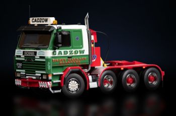 MAQUETTE DE CAMION AMERICAIN POUR UN FILM PUBLICITAIRE