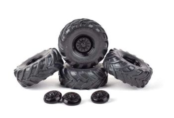 AT3200129 - 4 roues  TRELLEBORG TM3000 VF 620/70R26 jantes noir