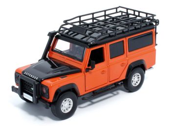 TAY32105010 - LAND ROVER defender 110 Orange avec sons et lumières