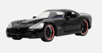JAD32612 - DODGE Viper SRT Glossy noir - FAST and FURIOUS Letty's